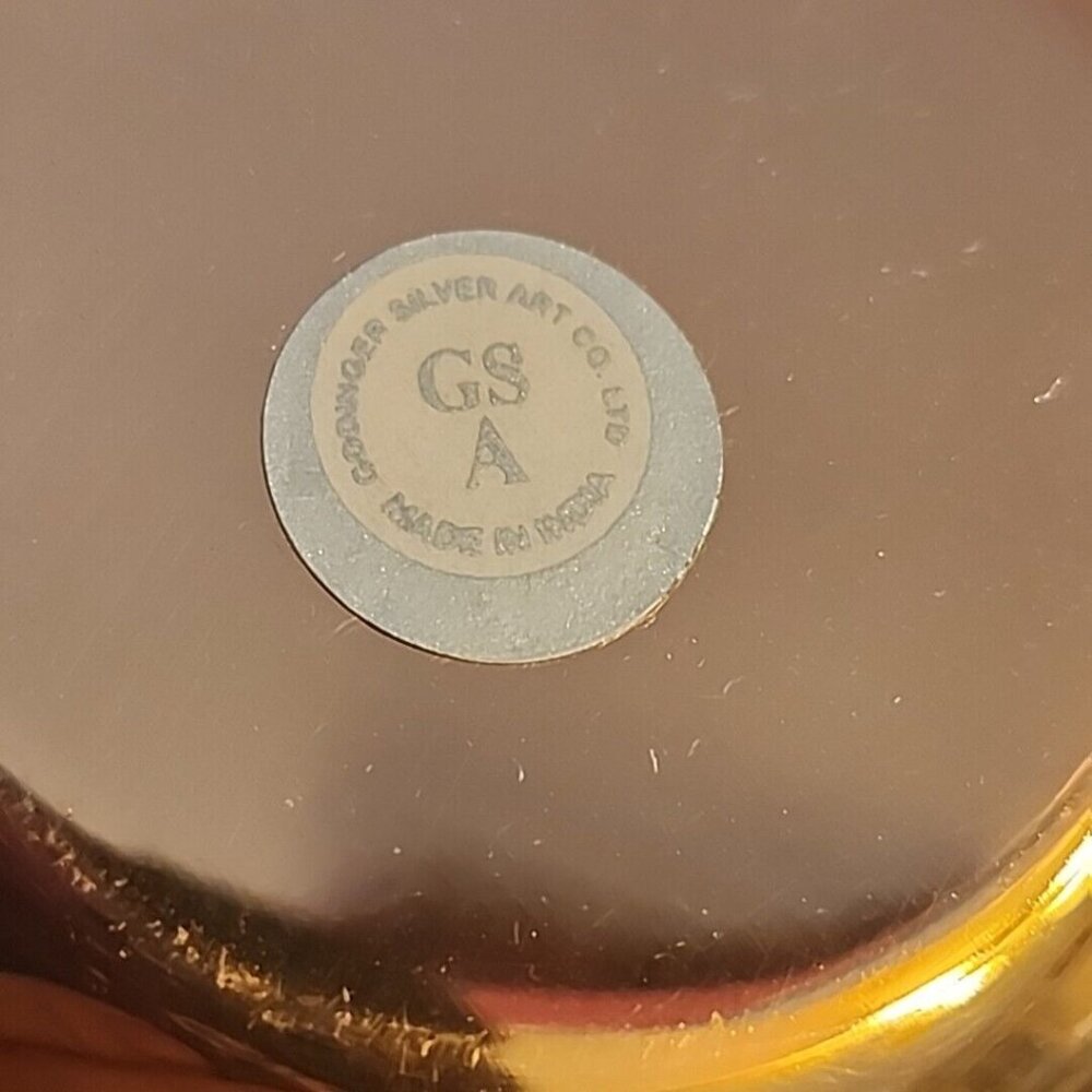 Gatherings Godinger Silver Art Co Copper Condiment 3 Bowl Set - Picture 5 of 9